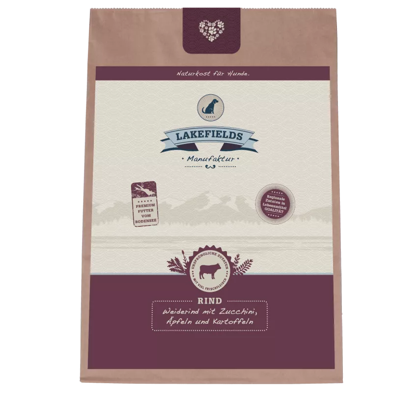 Lakefields Weiderind mit Zucchini 1kg